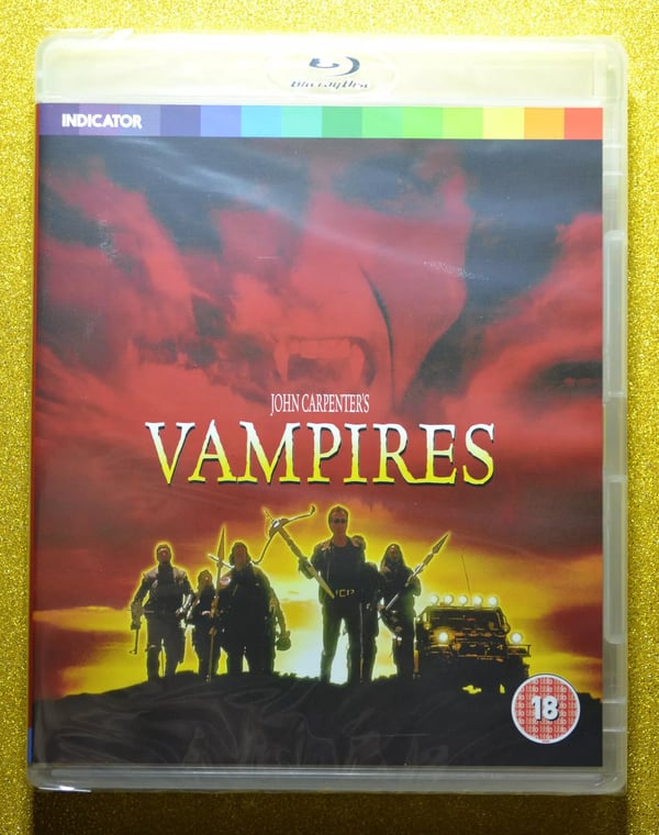 John Carpenter's Vampires Blu-ray - Region Free Brand New
