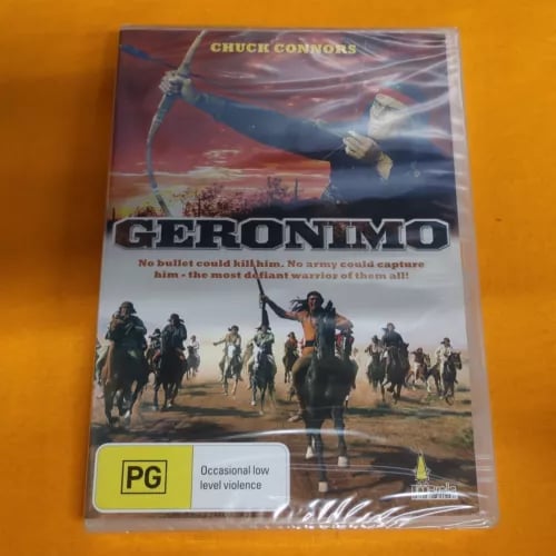 Geronimo Region 4 DVD Brand New