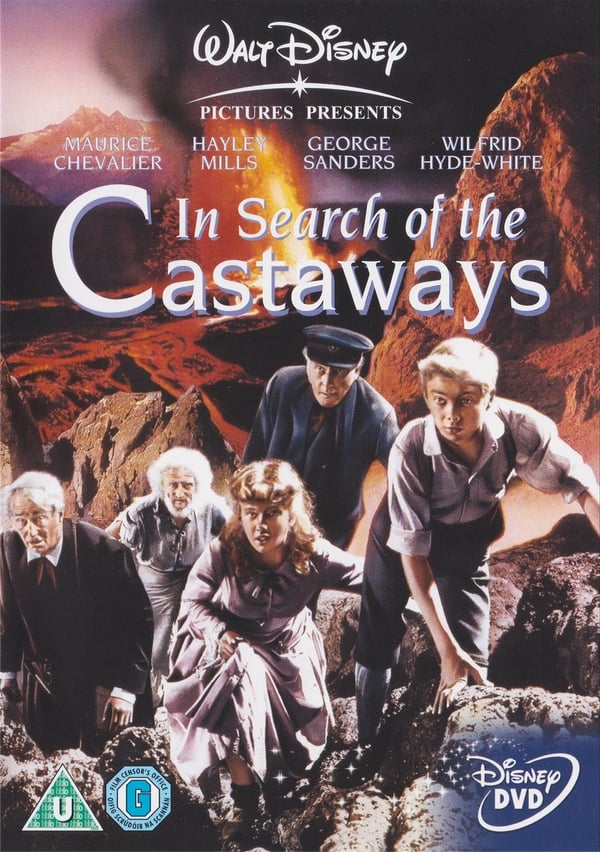 In Search Of The Castaways - Maurice Chevalier (Walt Disney) - Region 2 DVD Brand New