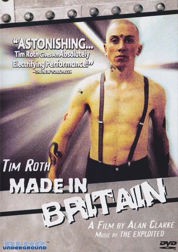 Made In Britain - Tim Roth (Blue Underground) - Alle Regioner DVD Made In Britain - Tim Roth (Blue Underground) - Alle Regioner DVD
