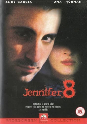 Jennifer 8 Eight - Andy Garcia, Uma Thurman - Region 2 DVD Brand New