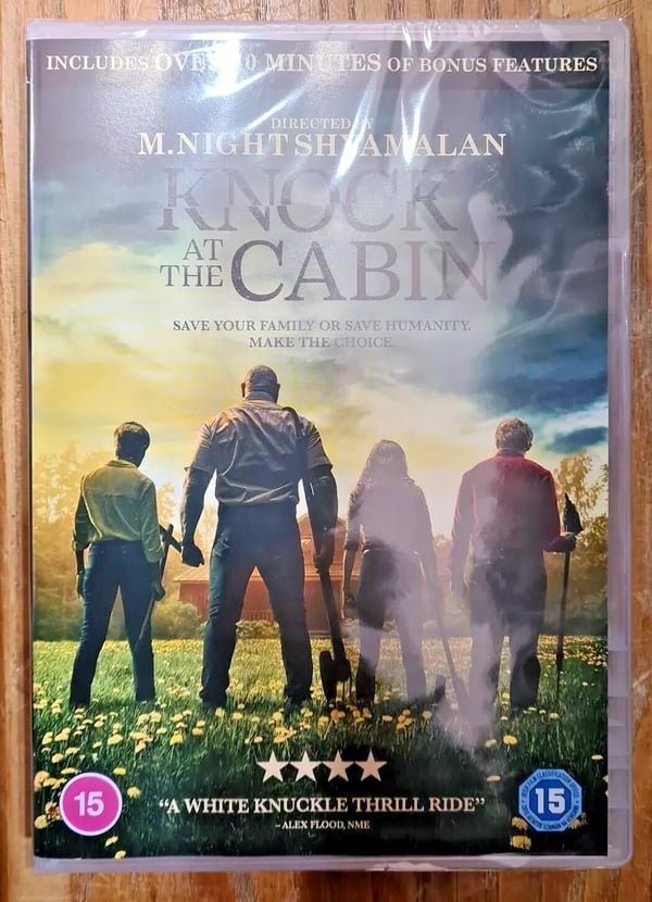 KNOCK AT THE CABIN DVD Brand New