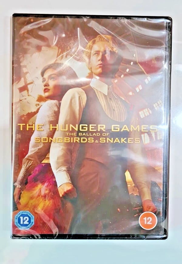 THE HUNGER GAMES THE BALLAD OF SONGBIRDS AND SNAKES DVD Brand New