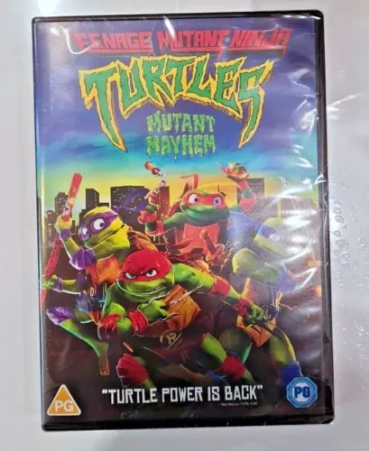 TEENAGE MUTANT NINJA TURTLES MUTANT MAYHEM DVD Brand New