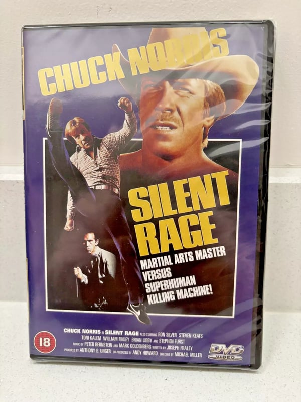 Silent Rage 1982 Chuck Norris DVD Factory Brand New