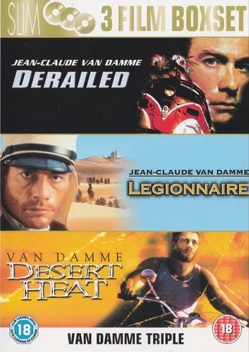 Derailed Legionnaire Desert Heat - Jean Claude Van Damme - Region 2 DVD Brand New