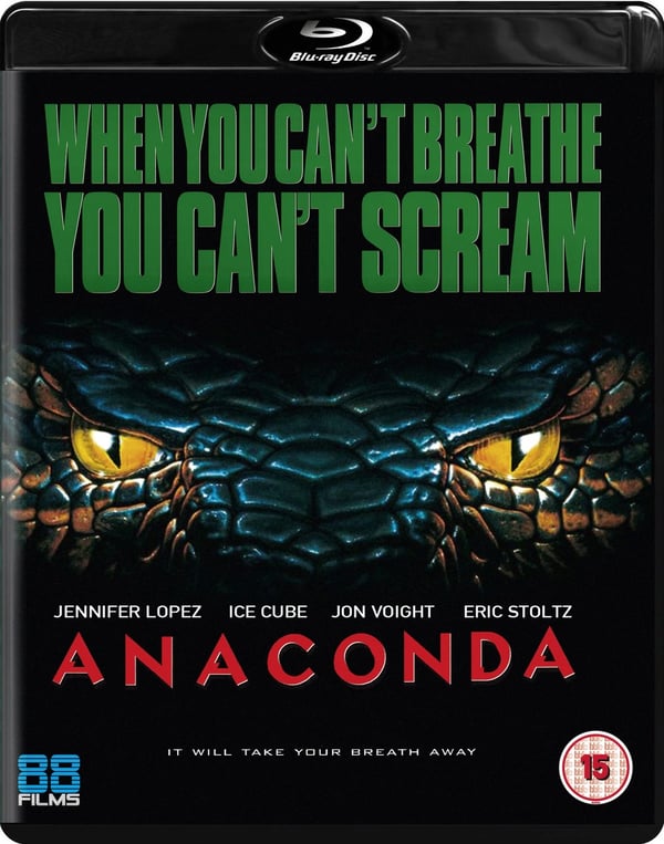 Anaconda Blu-ray [15] - Jennifer Lopez Äventyrsskräck