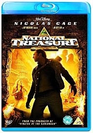 National Treasure [Blu-ray], DVD, Nicolas Cage,Harvey Keitel,Jon Voight,Dian Brand New