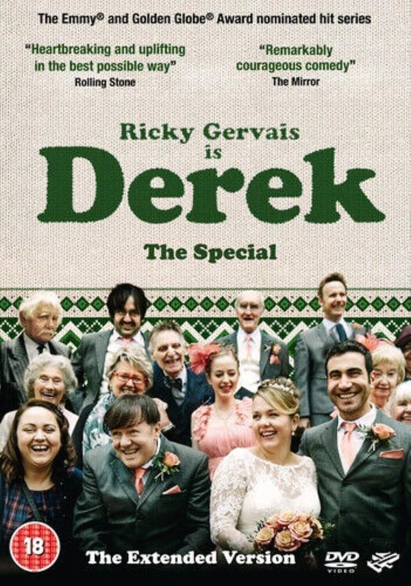 Derek: The Special (DVD, 2015) med Ricky Gervais Derek: The Special (DVD, 2015) med Ricky Gervais