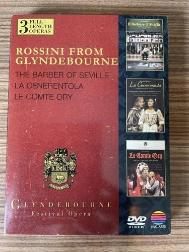 Rossini fra Glyndebourne DVD (2008) Rossini fra Glyndebourne DVD (2008)