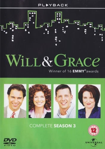 Will & Grace - Sesong 3 DVD (TV-serie)