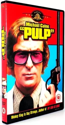 Pulp (1972) DVD R2 Michael Caine, Mickey Rooney, Lizabeth Scott, Lionel Stander Brand New