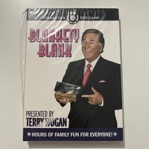 Blankety Blank DVD Game Terry Wogan Interactive Game Show Region 2 Brand New Blankety Blank DVD Game Terry Wogan Interactive Game Show Region 2 Brand New