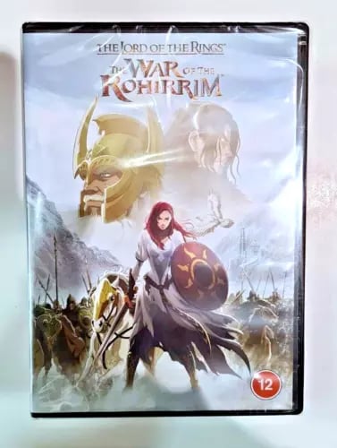 LORD OF THE RINGS THE WAR OF THE ROHIRRIM DVD Brand New