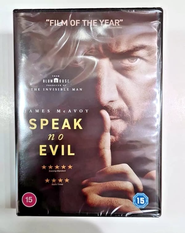 SPEAK NO EVIL DVD Brand New