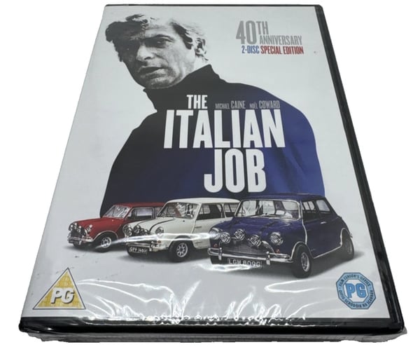 The Italian Job DVD 40th Anniversary 2 Disc Special Edition and Brand New The Italian Job DVD 40th Anniversary 2 Disc Special Edition and Brand New