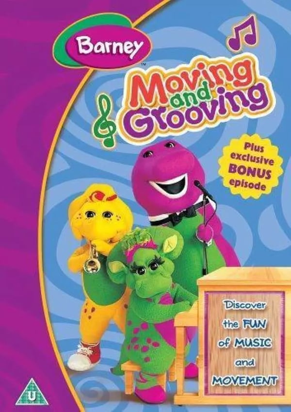Barney - Moving And Grooving DVD Barn & Familie (2004)