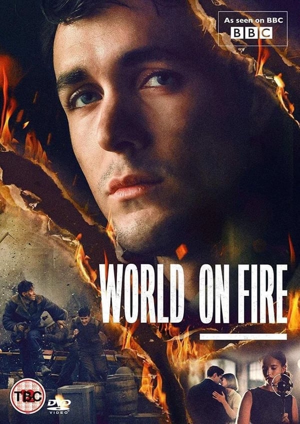 World On Fire (DVD, 2019, 3 disker)