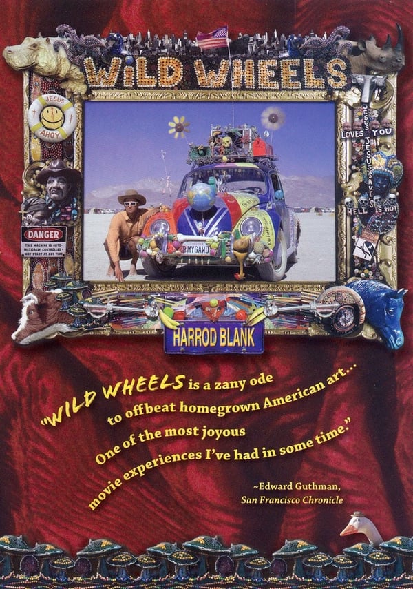 Wild Wheels by HARROD BLANK DVD ALL REGIONS Brand New