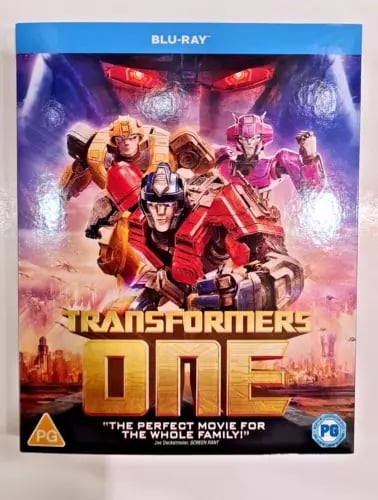 BLU-RAY TRANSFORMERS ONE STOCK Brand New BLU-RAY TRANSFORMERS ONE STOCK Brand New
