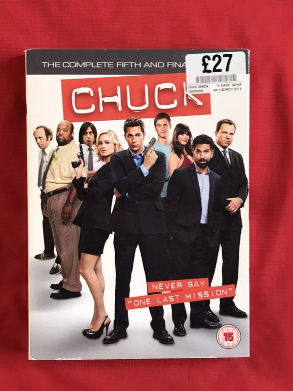Chuck: Season 5 2012 DVD Brand New