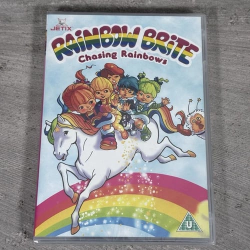 Rainbow Brite Chasing Rainbows DVD - 4 Episodes 80s Cartoon Brand New