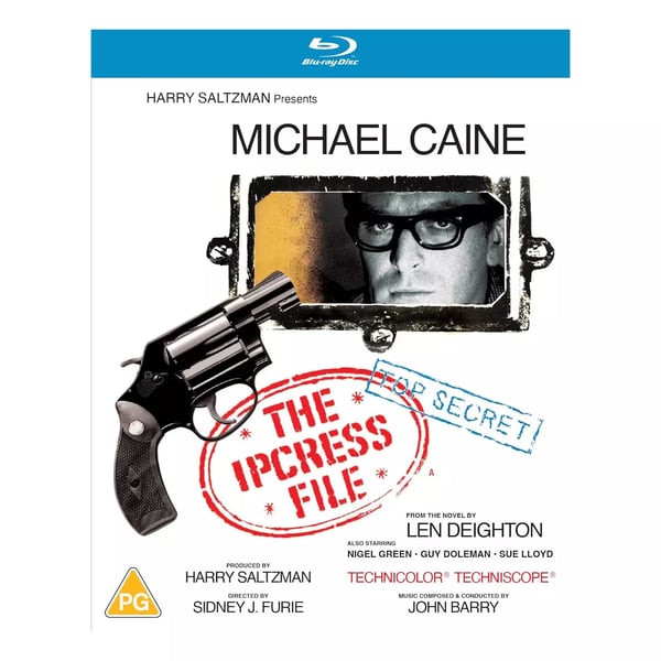 The Ipcress File [PG] Blu-ray - Vakoojatrilleri