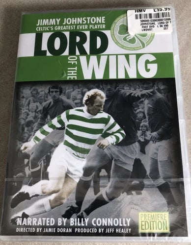 Jimmy Johnstone - Lord Of The Wing (DVD) – Glasgow Celtic FC