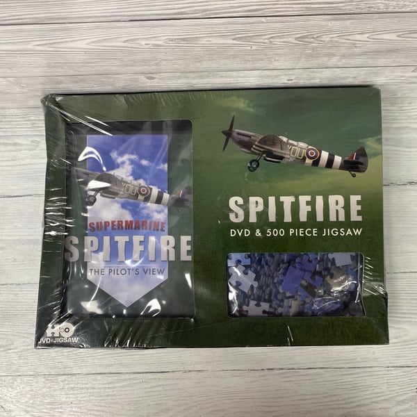 Spitfire DVD And 500 Piece Puzzle And Damaged Box (DVD, 2010) PK Brand New