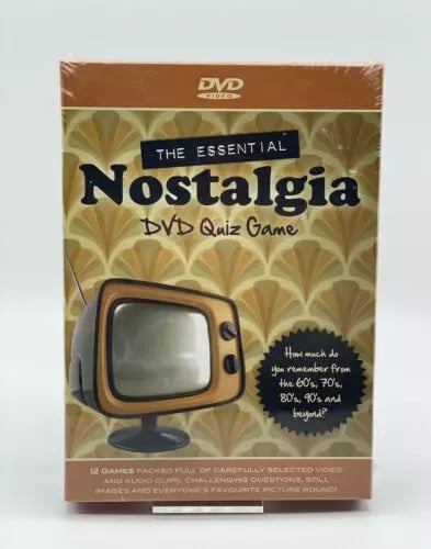 The Essential Nostalgia Dvd Quiz Game DVD N/A Brand New The Essential Nostalgia Dvd Quiz Game DVD N/A Brand New