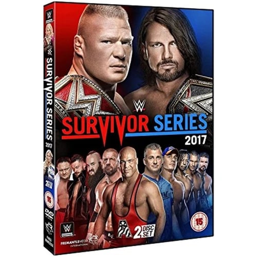 WWE: Survivor Series 2017 DVD [Region 2, 5] Wrestling 2 disker