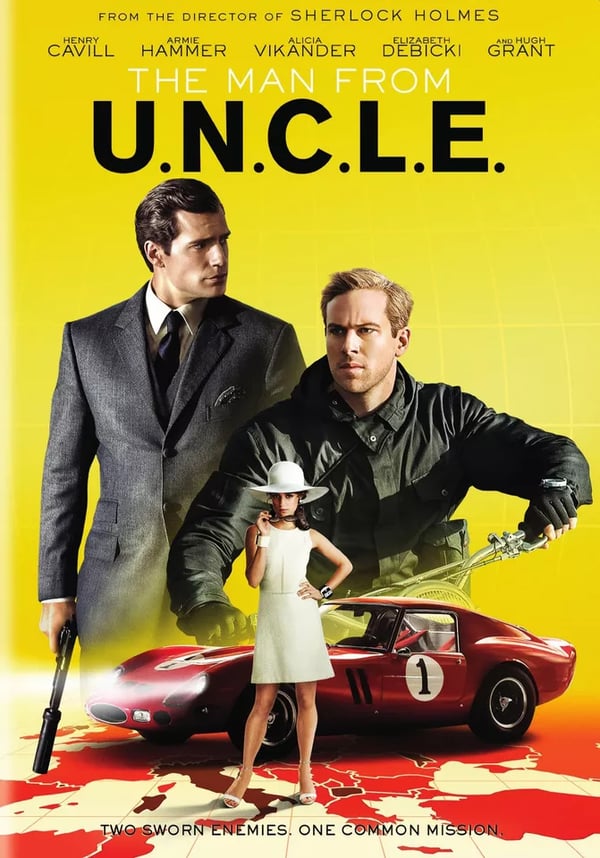 The Man From U.N.C.L.E. (DVD, Alue 1)
