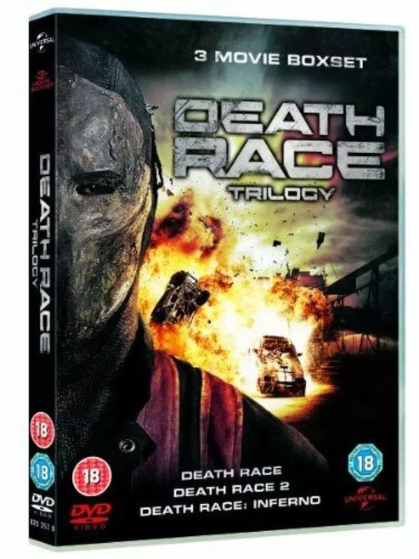 Death Race Trilogy (DVD) - Action med Jason Statham