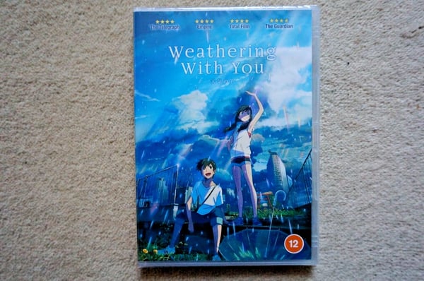 WEATHERING WITH YOU MAKOTO SHINKAI DVD Brand New