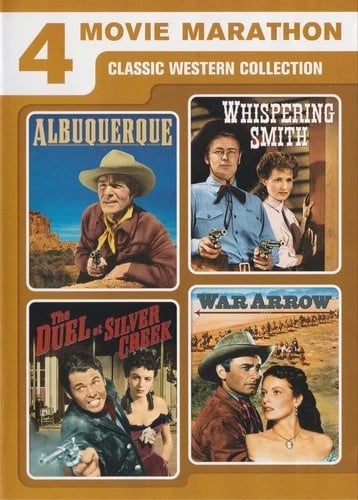 Albuquerque Whispering Smith The Duel At Silver Creek War Arrow Region 1 DVD Brand New