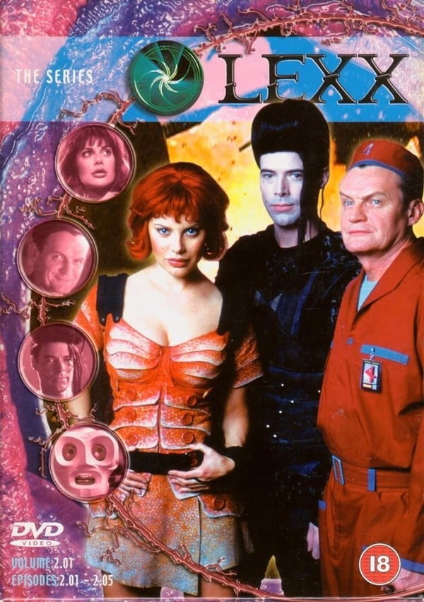 Lexx The Series DVD Volume 2.01, Episodes 2.01 - 2.05 BOX SET Brand New