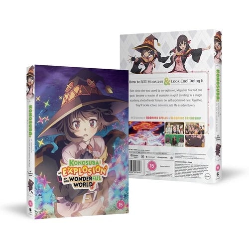 KonoSuba: An Explosion On This Wonderful World! [15] DVD Brand New
