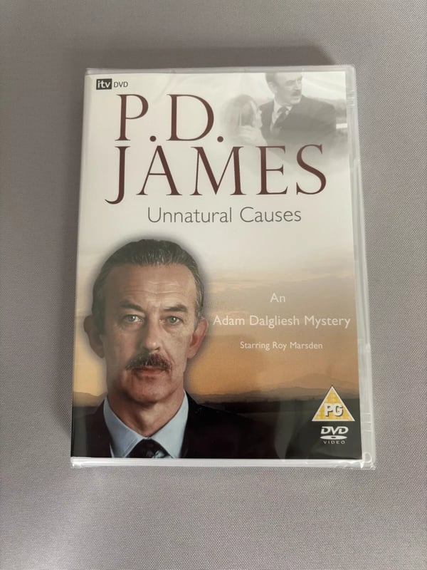 P.D. JAMES: UNNATURAL CAUSES DVD ROY MARSDEN Brand New