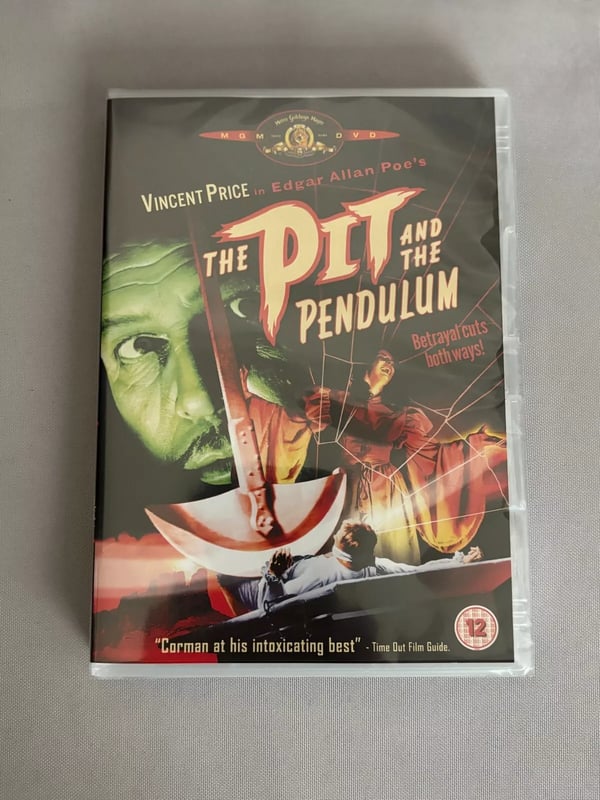 The Pit and the Pendulum DVD - Vincent Price