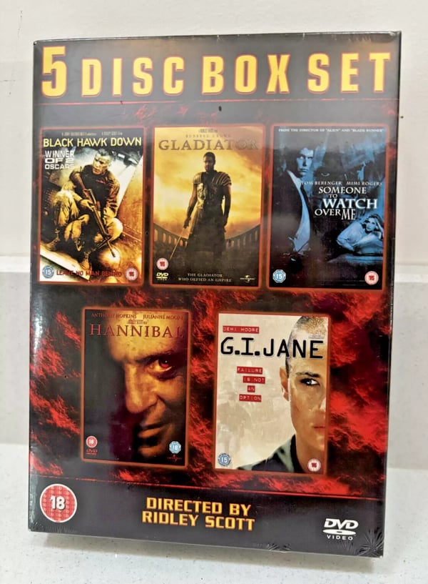 Ridley Scott 5-Disc DVD Boksæt