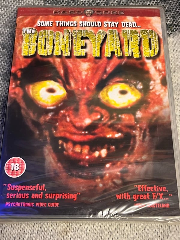 The Boneyard (1991) DVD (1995) OOP Hard To Find Cult Horror Brand New