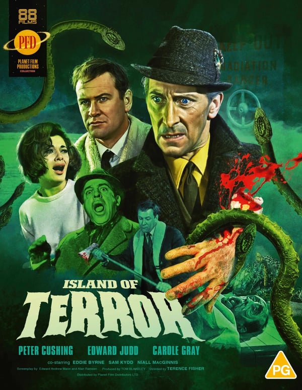 Island of Terror [PG] Blu-ray Brand New