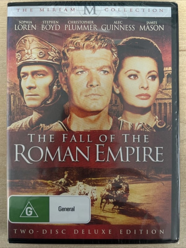 Romerrigets Fald (2 Disc DVD) – Historisk Epos med Alec Guinness