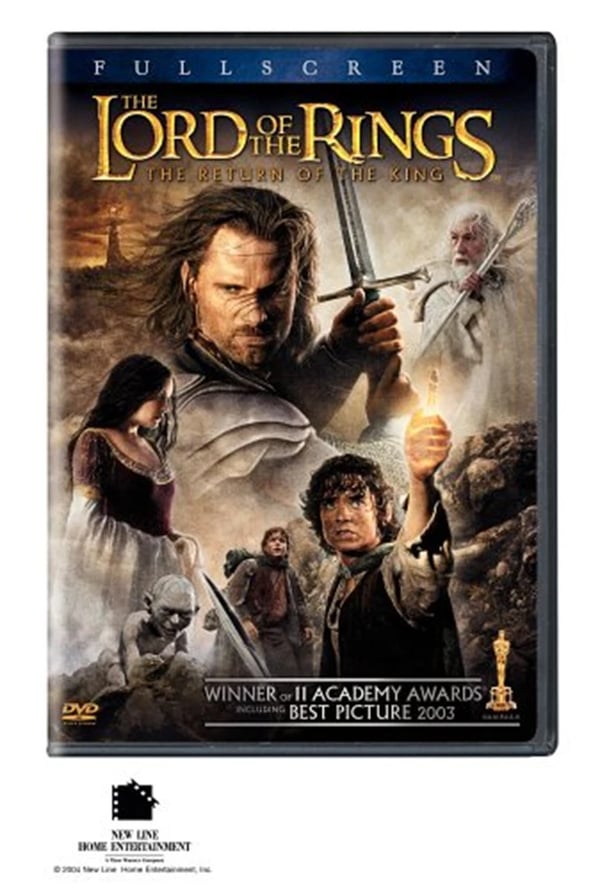 Lord of Rings: Return of the King DVD Sci-Fi & Fantasy Brand New