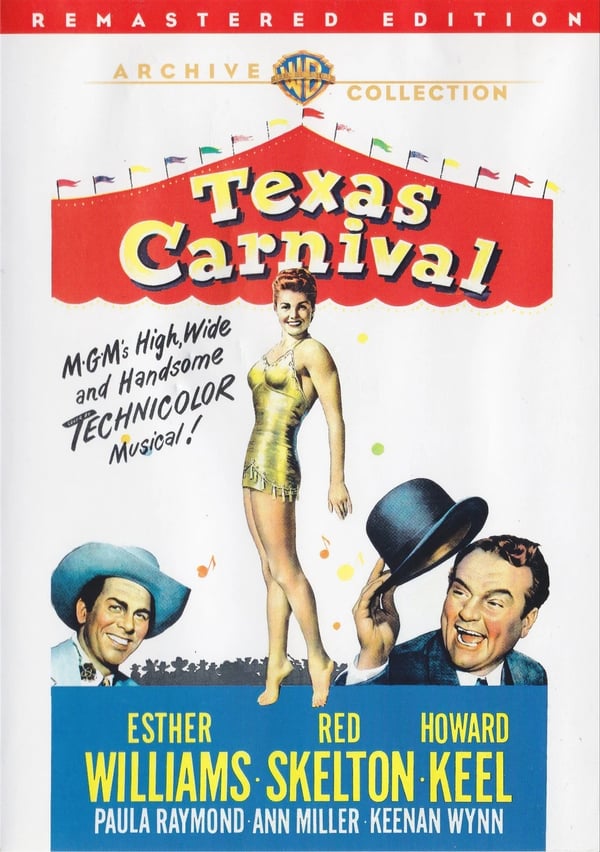 Texas Carnival - Esther Williams (Arkivkollektion) - Region Fri DVD