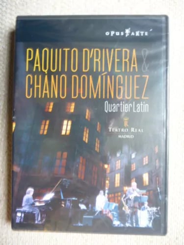 Paquito D'Rivera and Chano Dominguez: Quartier Latin DVD ! Brand New