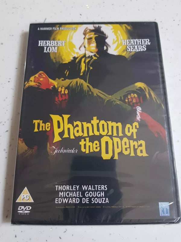 Oopperan kummitus (1962) - Hammer Films DVD