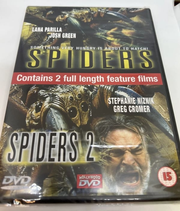 Spiders & Spiders 2 - Tupla DVD Spiders & Spiders 2 - Tupla DVD