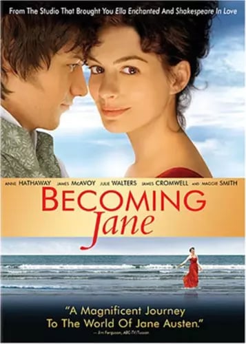 Becoming Jane (1989) med Anne Hathaway (DVD)
