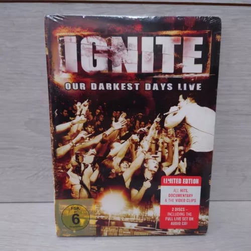 Ignite Our Darkest Days Live Recording CD + DVD (2012 Limited Edition)